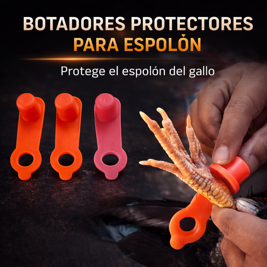 Botador para gallo set de 2 pares