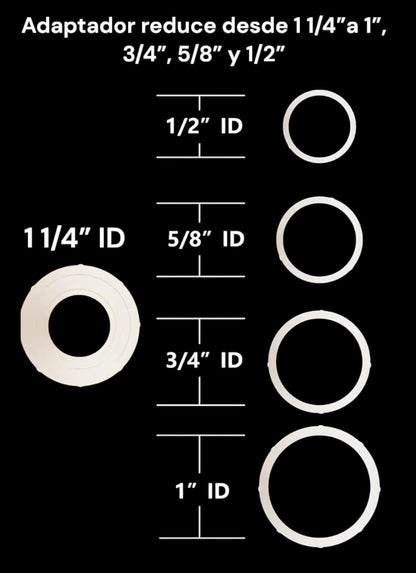 Polea Expansiva Profesional Para Afilado De Navajas para Gallo Para Uso en Esmeril De Banco 8x1/2x1” + Reductor Telescópico De Centro