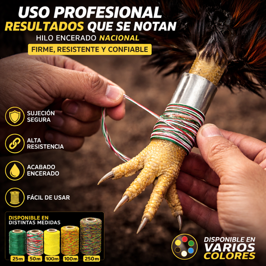 Hilo Para Amarrar Navajas para Gallo Varias medidas Nacional