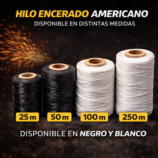 Hilo Americano para amarrar navajas para gallo Disponible en varias medidas