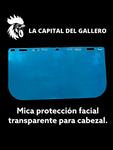 Mica para careta de protección facial